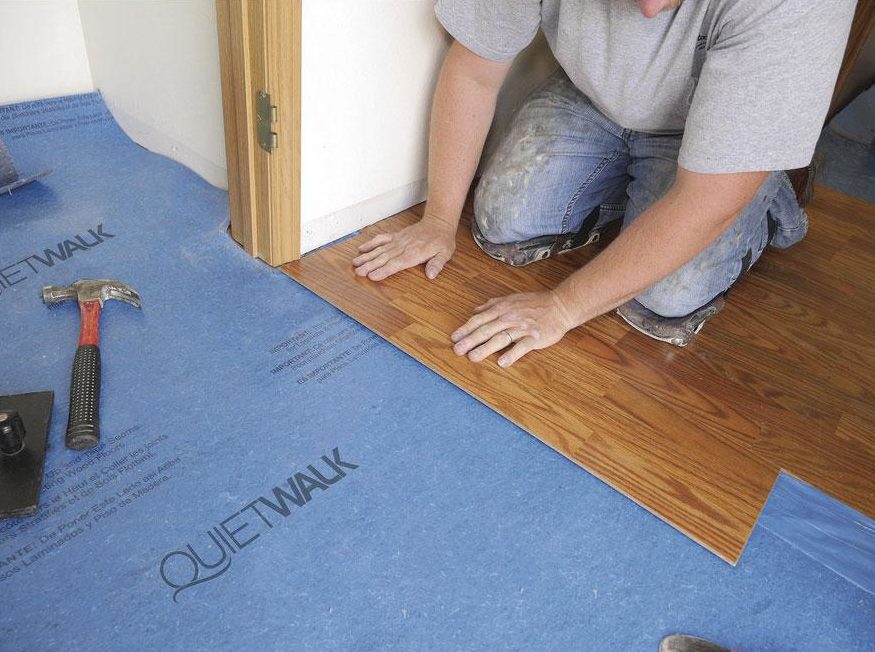 QuietWalk Underlayment for Laminate & Engineered Floors