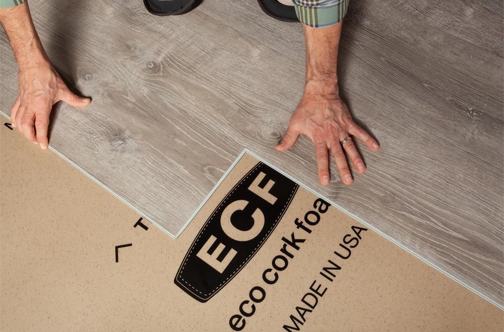 Eco Cork Foam Underlayment Installation